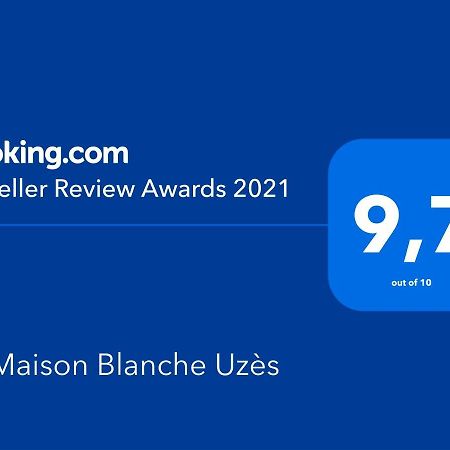 La Maison Blanche Uzes Ла Бастид-д'Ангра Экстерьер фото