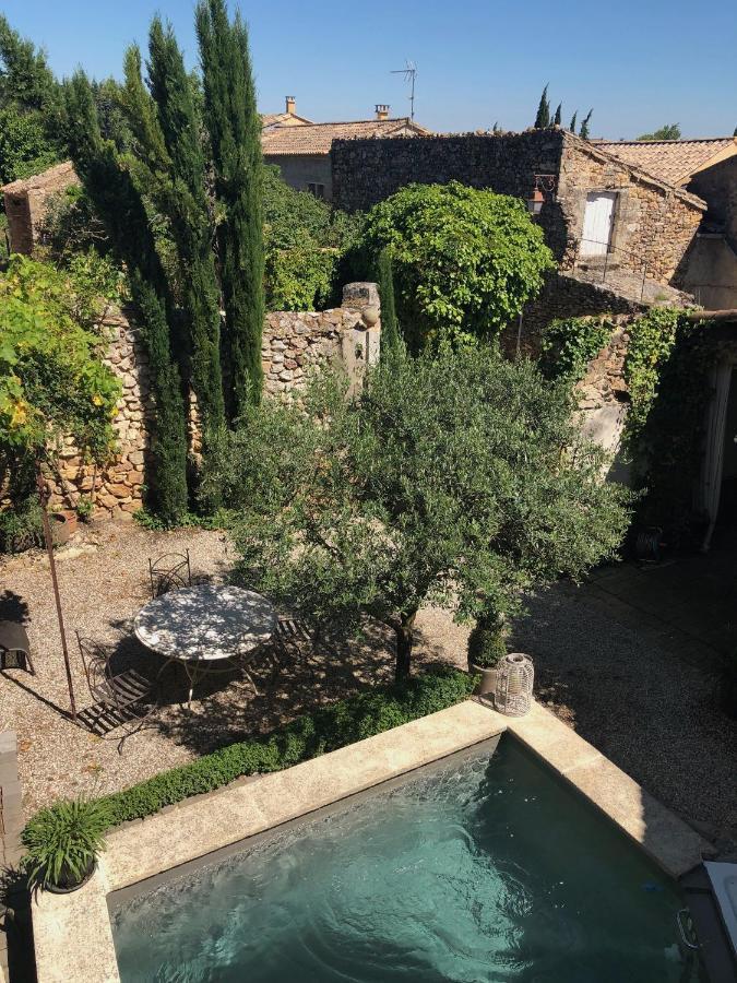 La Maison Blanche Uzes Ла Бастид-д'Ангра Экстерьер фото