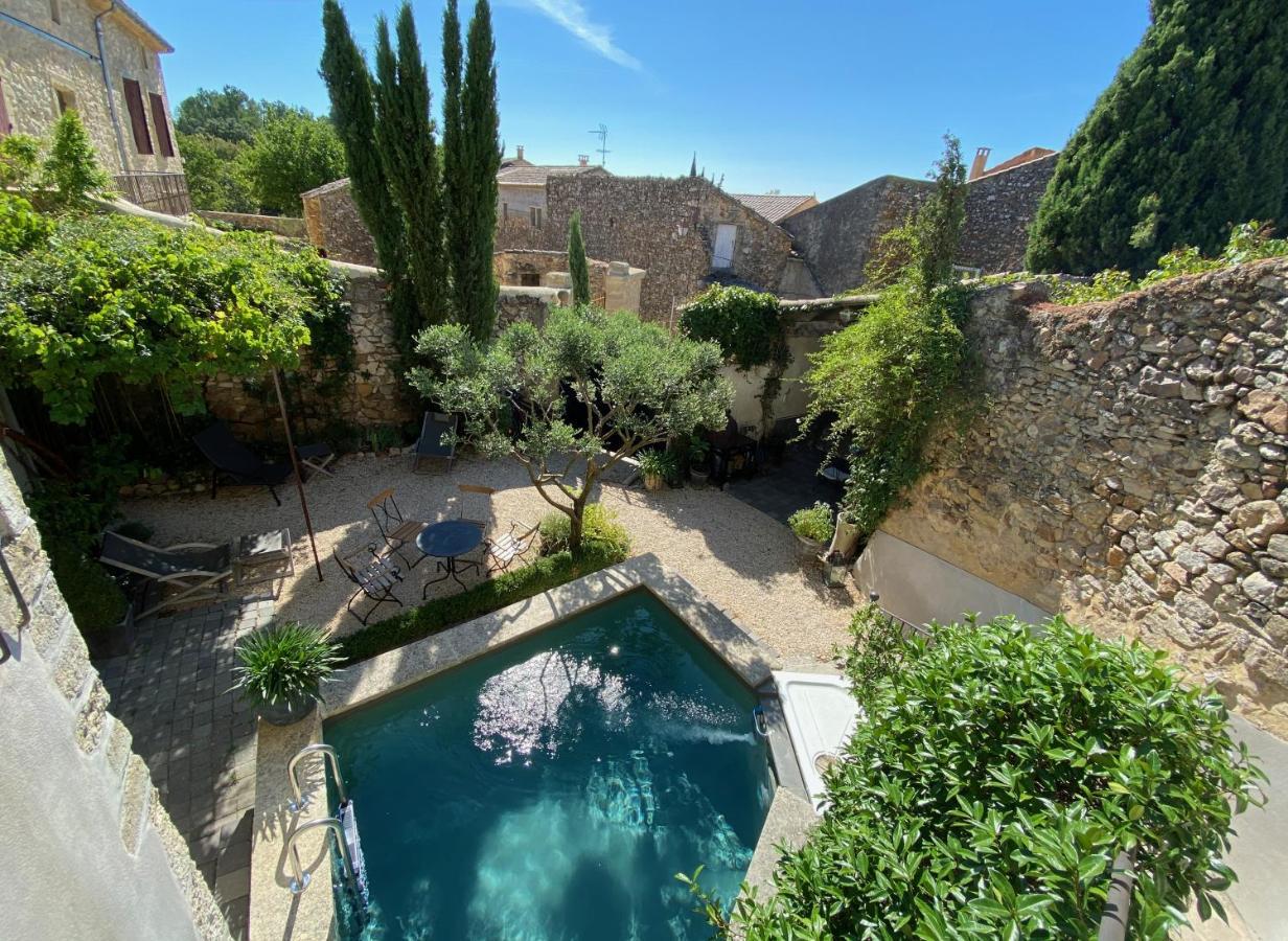 La Maison Blanche Uzes Ла Бастид-д'Ангра Экстерьер фото