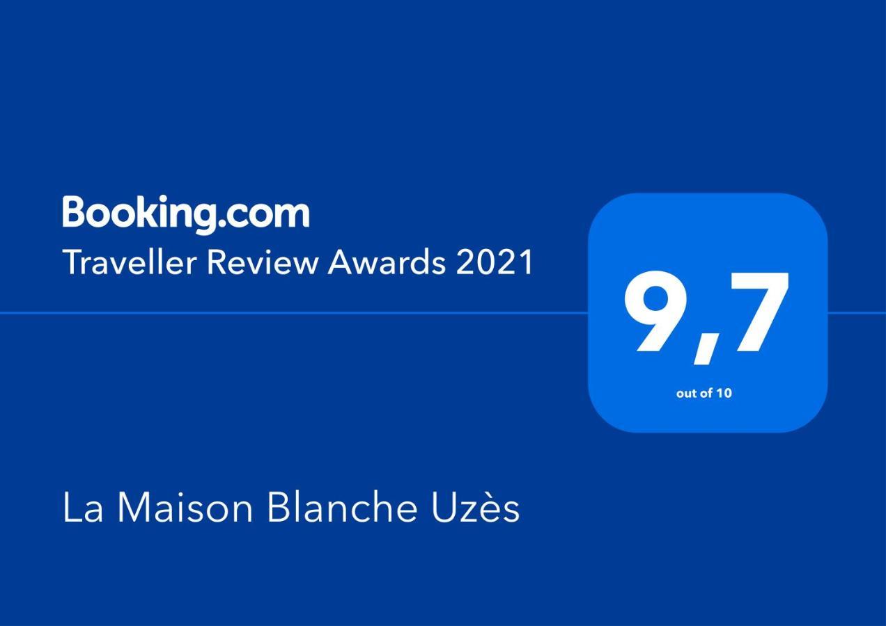 La Maison Blanche Uzes Ла Бастид-д'Ангра Экстерьер фото